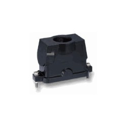Capot 16B, Aluminium moulé sous pression, acier inoxydable, IP68/IP69K, Sortie verticale, M50